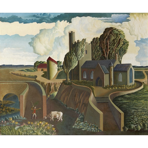 A HILLTOP CHURCH by George H. B. Wright, 1938