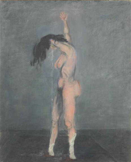 Study of a nude woman by Bernard Sanders