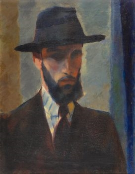 Selbstbildnis by Theodor Werner, 1912