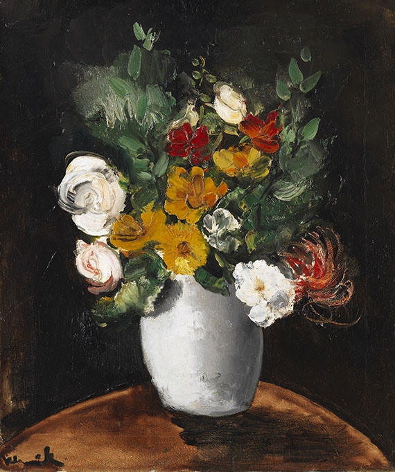 Artwork by Maurice de Vlaminck, Vase de Fleurs, Made of Oil on canvas