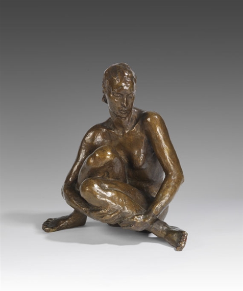 Sitzende by Georg Kolbe, 1926