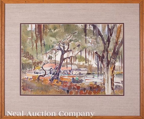 Lost Island, Louisiana Boat Dock