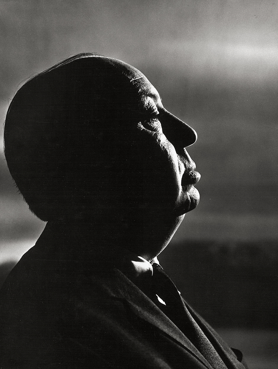 Alfred Hitchcock by Philippe Halsman, 1963