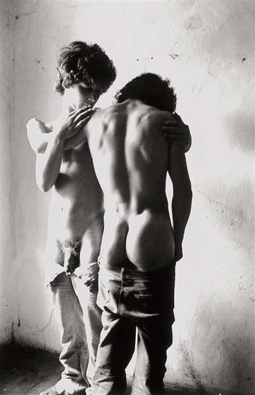 Zwei junge Männer, Casoli by Will McBride, 1970