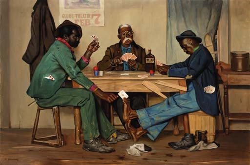 The Poker Game by Irving Sinclair