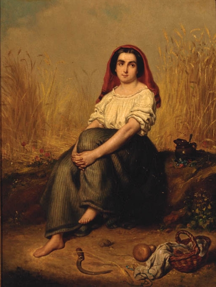 A BREAK FOR LUNCH by Adolphe Henri Dubasty