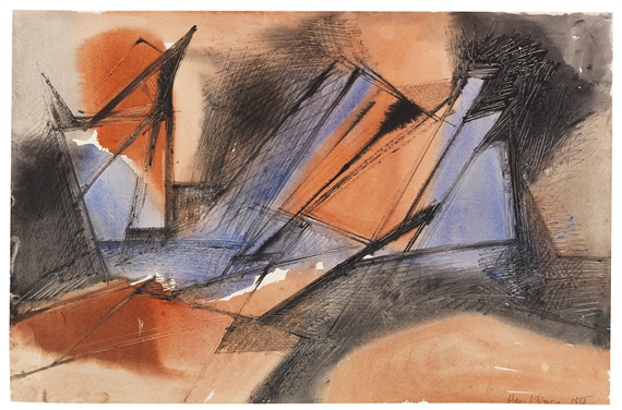 Untitled by Hans Uhlmann, 1955