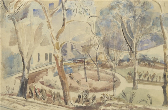Russell Square by Paul Nash, 1942