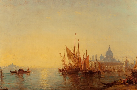 Bacino di San Marco by Félix Ziem