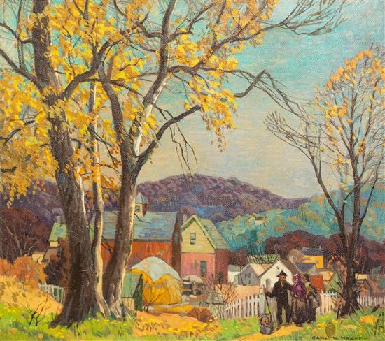 Ozark Village by Carl Krafft