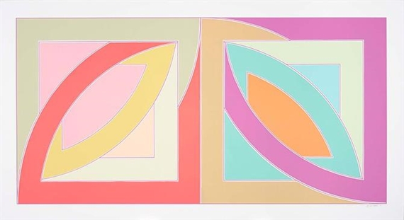 Frank Stella's Prints - de Young Museum, FAMSF