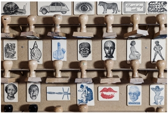 Joie de Décevoir: Tampographe Sardon - Galerie Messine