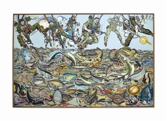 Fishscape by Gudmundur Gudmundsson, 1974