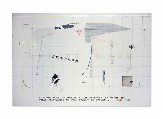 Sculpting by Shusaku Arakawa, 1971