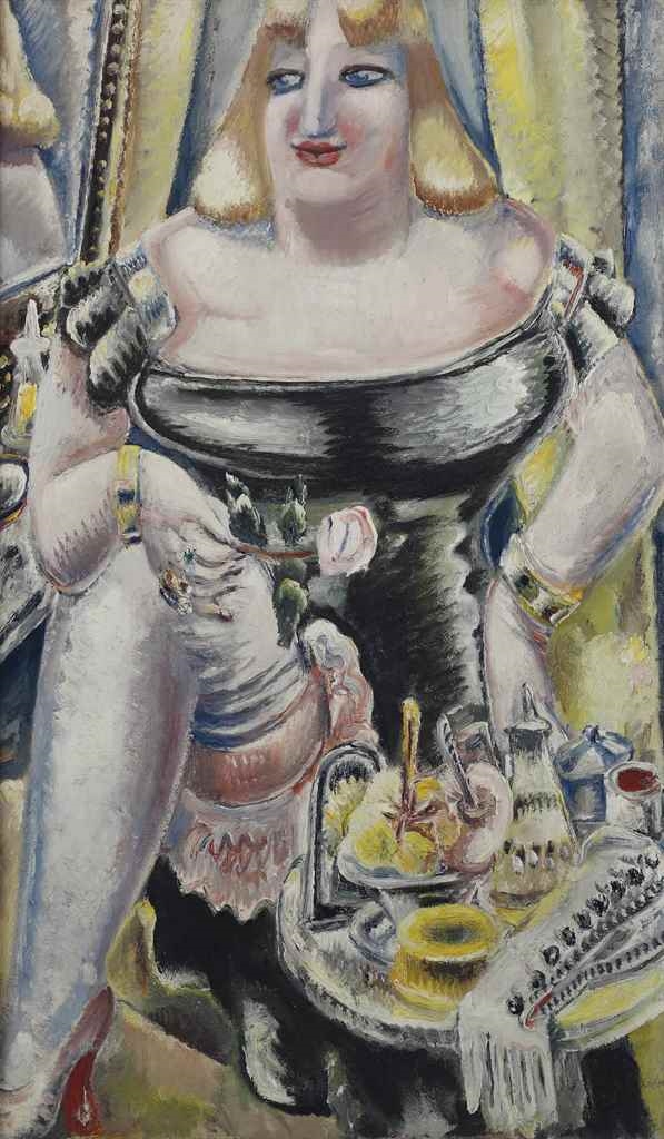 Artwork by Paul Kleinschmidt, Garderobe, Made of oil on canvas