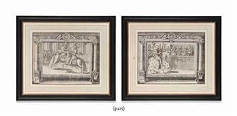 EIGHT ENGRAVINGS OF THE FRENCH ROYAL RIDING SCHOOL PLATES - Antoine de Pluvinel