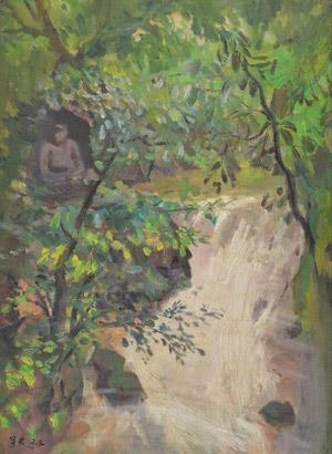 Klippe Ling Yin by Qin Xuanfu, 1963