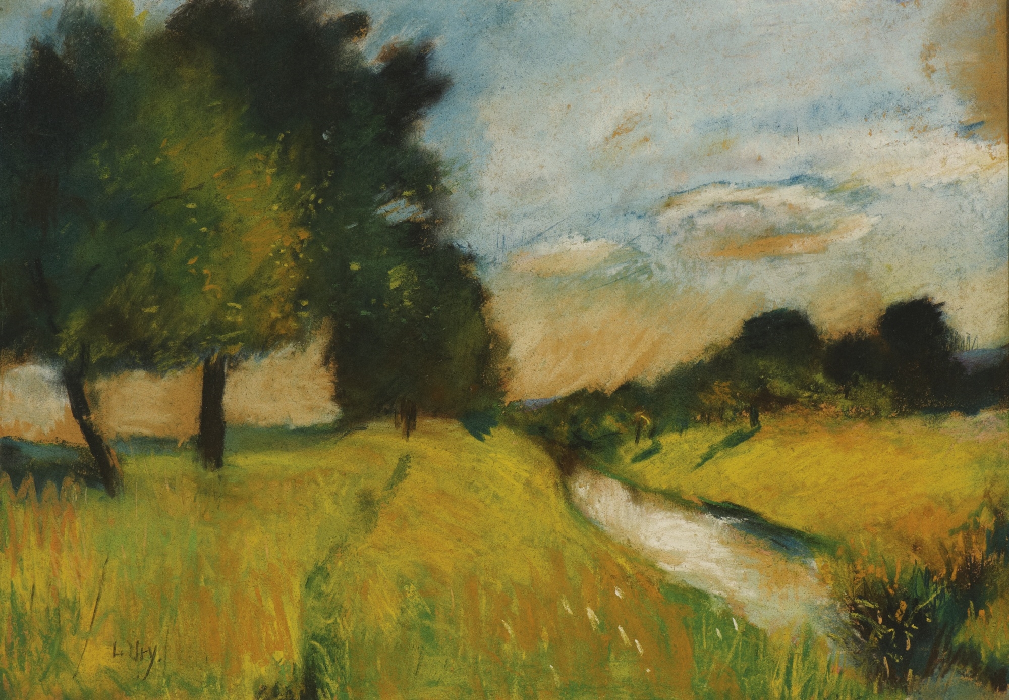 Lesser Ury | Lake View | MutualArt