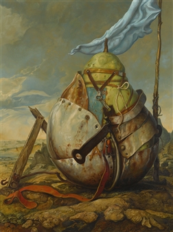 BLUE FLAG - Samuel Bak