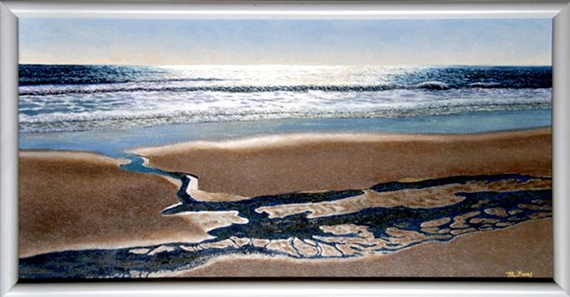 Tidal Pool and the Sea by Mickey Frome, 2004