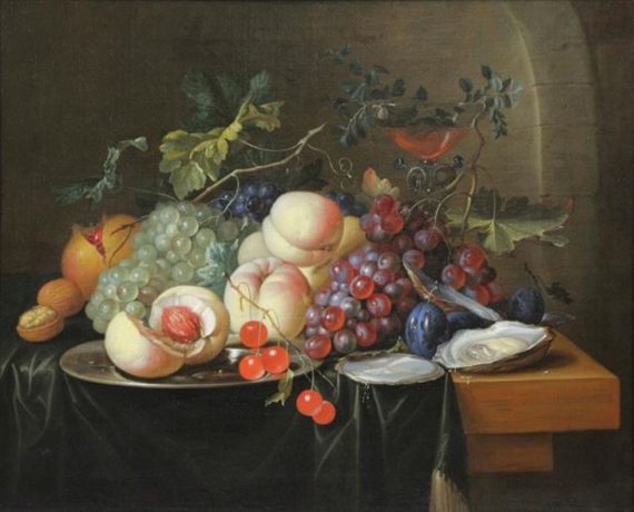 STILL LIFE WITH FRUIT by Harmen Loeding
