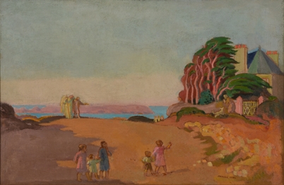 Retour du Jeune Tobie by Maurice Denis, circa 1918
