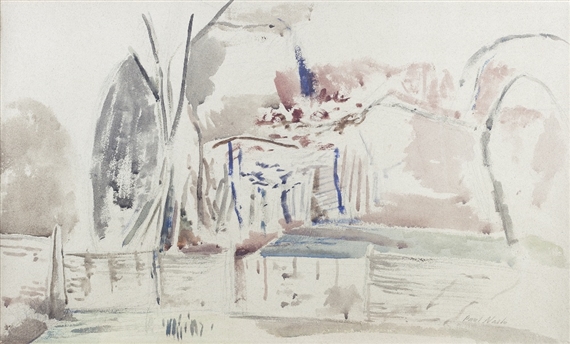 March Woods, Study II by Paul Nash, 1944