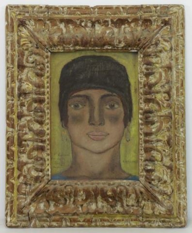 Abraham Walkowitz | Portrait of Isadora Duncan | MutualArt