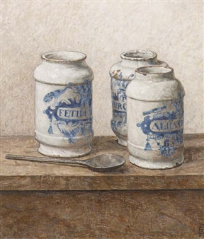 Apothecary jars - Carl Albert Feldmann