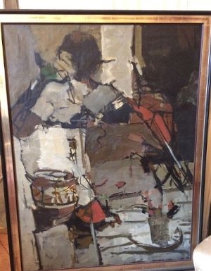 Sans titre by Chittrovanu Mazumdar