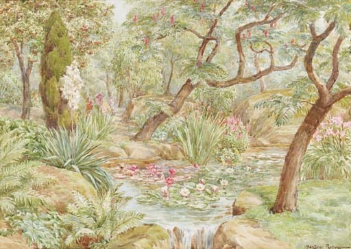 Beatrice Parsons | The lily pond | MutualArt