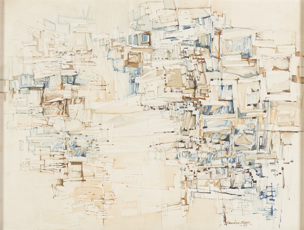 Artwork by Tomas Mateus, Remembering Space Where I've Never Been, Made of Oil on platex