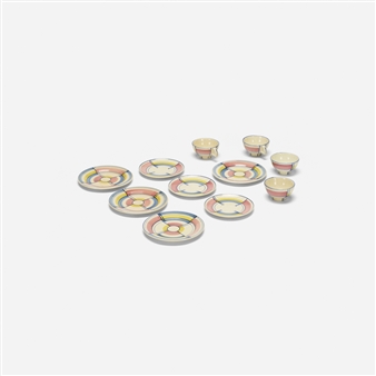 Mondrian tableware service - Eva Zeisel