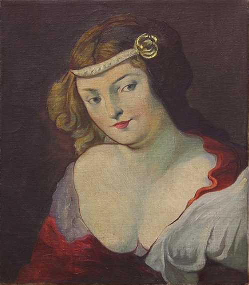 Portrait of a Lady by James Meyer Korn