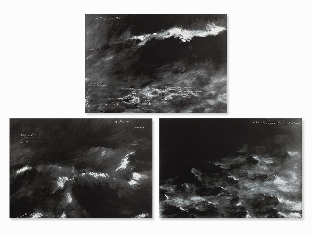 Tacita Dean | Three works: Horizon,Rain,Filthy Weather (1998) | MutualArt