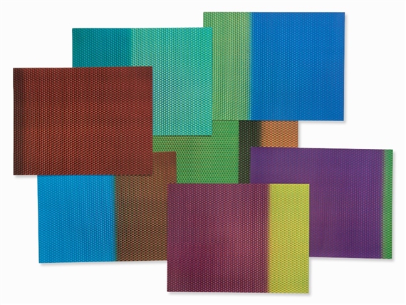 Eight works: The Missing Colors by Tobias Rehberger, 1998