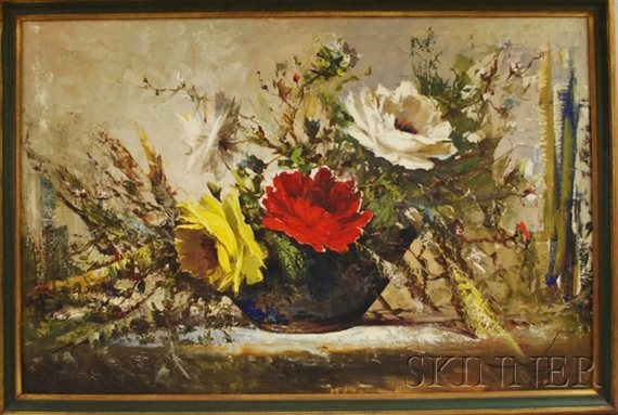 Floral Still Life by Anoush Rahnavardkar