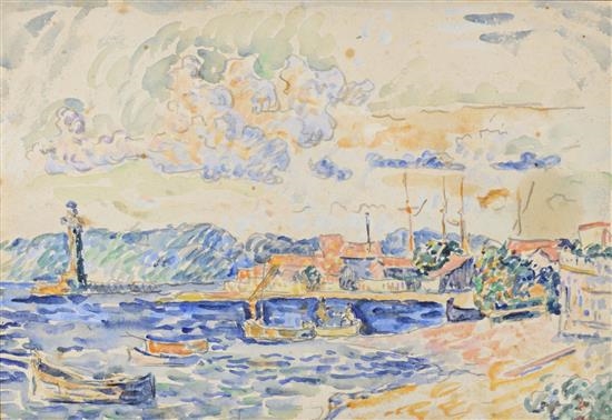 Paul Signac | La Bouée, Saint Tropez; le Port (1897 - 1898