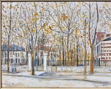 Maurice Utrillo | VESINET (SEINE-ET-OISE) (1937) | MutualArt