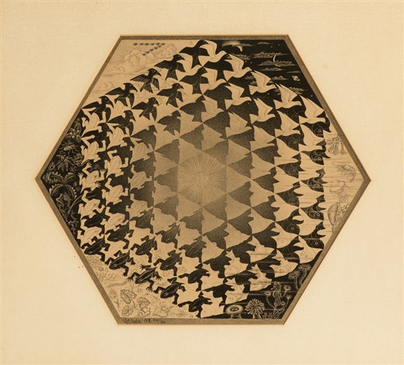 Verbum by Maurits Cornelis Escher, 1942