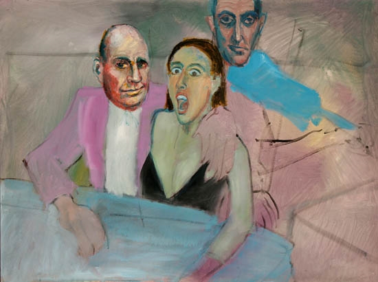 Artwork by David Docherty, Serenade, Made of oil on canvas