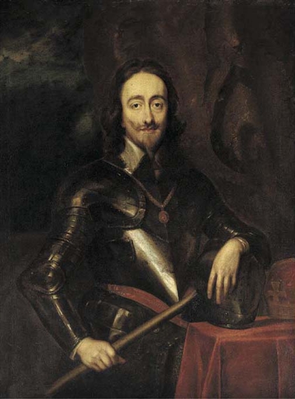 Anthony van Dyck | Portrait of King Charles I, three-quarter-length, in ...