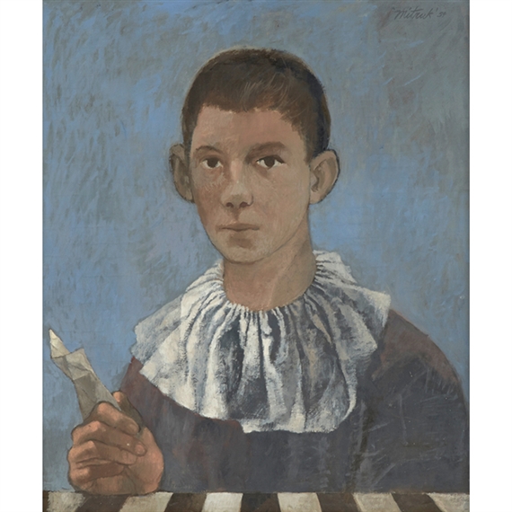 Harlequin Boy by Stanley Mitruk, 1954