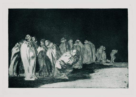 Los ensacados (Die in Säcken steckenden Männer) by Francisco José de Goya y Lucientes