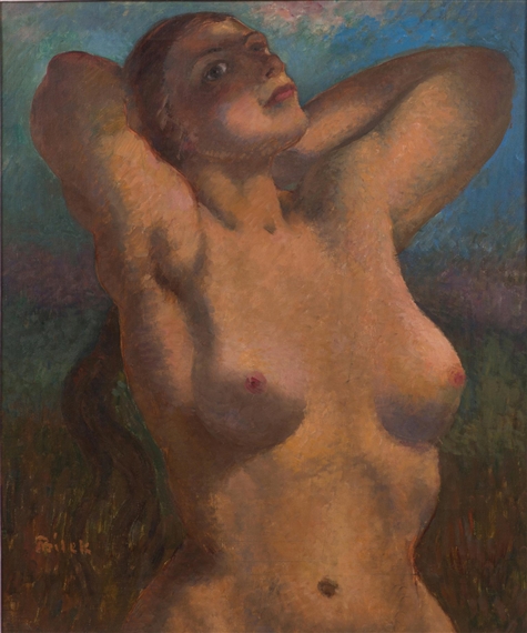 Female Nude by Alois Bílek