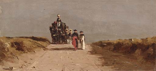 Cardinal's Coach on the Campagna