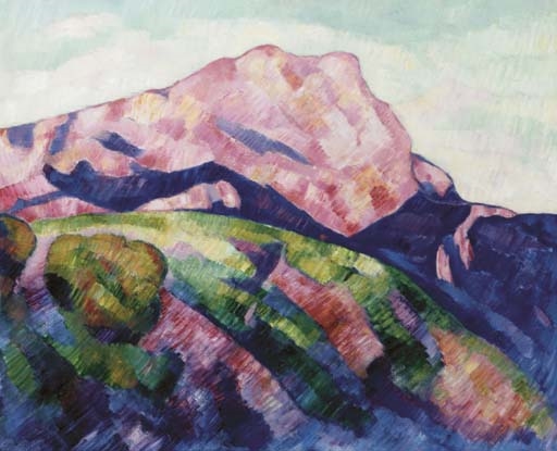 Mont Sainte-Victoire by Marsden Hartley