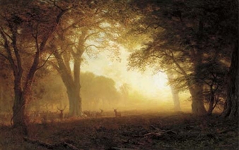 Golden Light of California - Albert Bierstadt