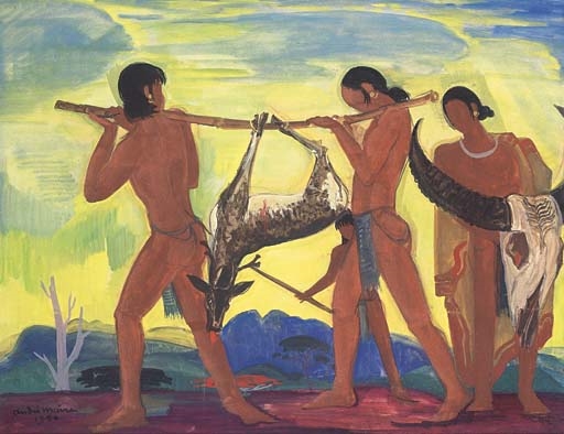 Le retour de la chasse (Return from the hunt)