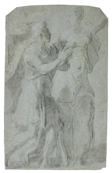 AUGUSTUS AND THE SIBYL by Parmigianino